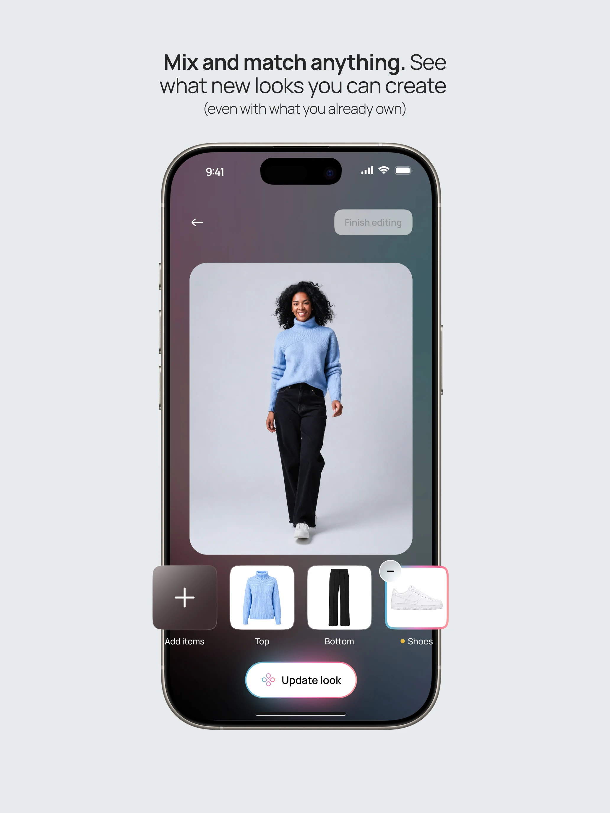 Doris – AI Outfit & Style App screenshot