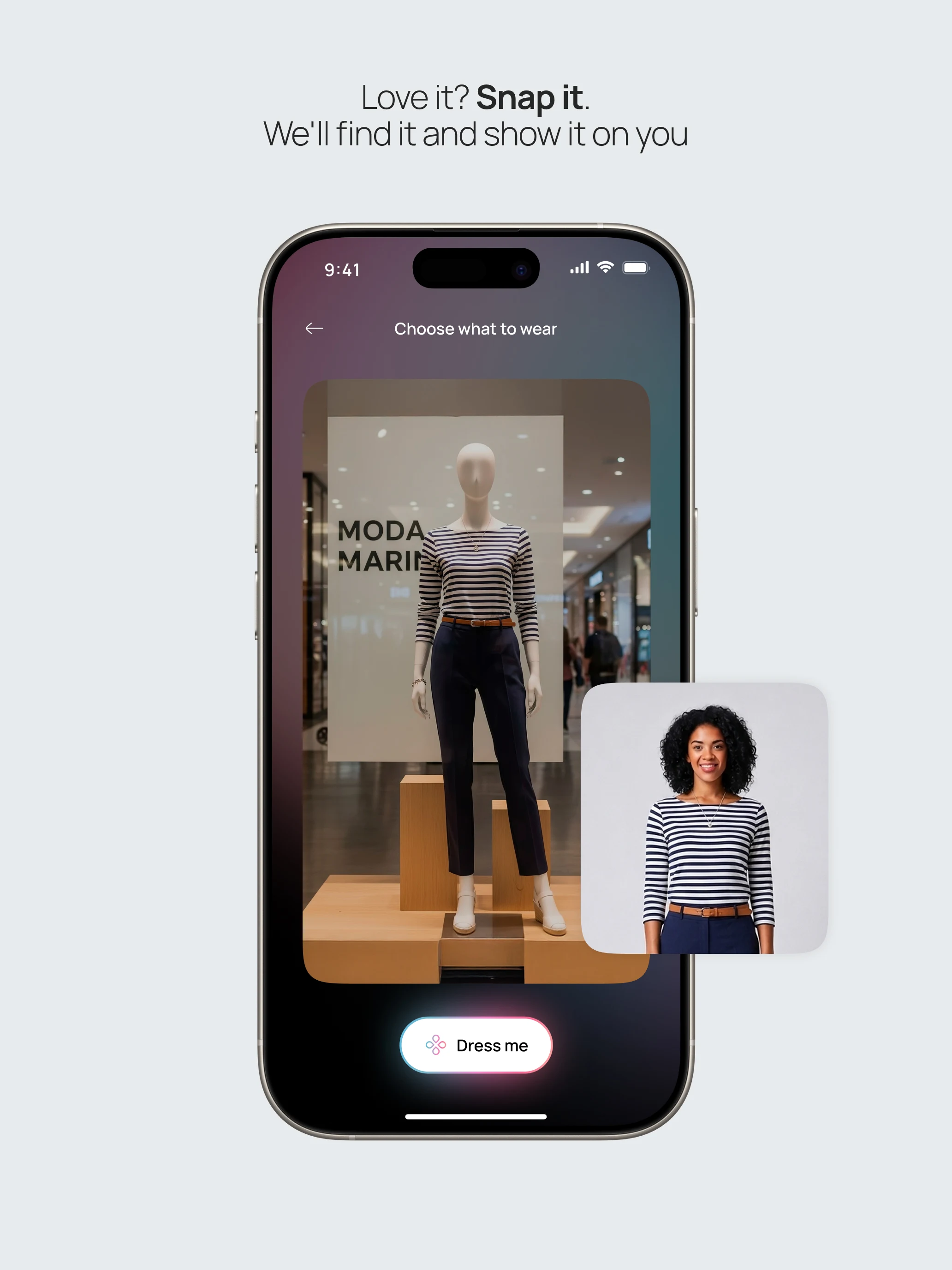Doris – AI Outfit & Style App screenshot